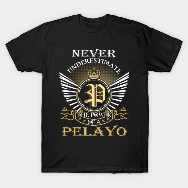 Never Underestimate PELAYO T-Shirt by Nap